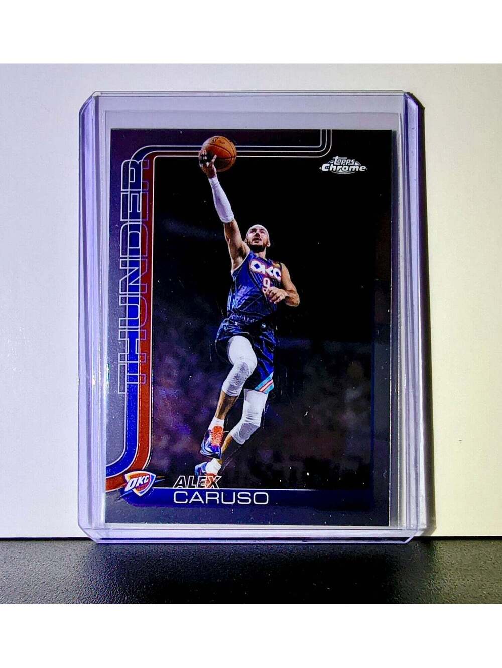 Alex Caruso 2025-26 NBA Topps Chrome Update #131 Basketball Card OKC Thunder
